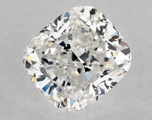 GIA 0.81 Carat H-VS1 Very Good Cut Cushion Modified Diamond